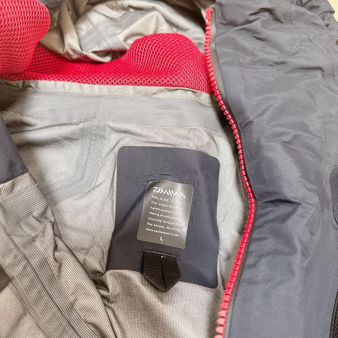 美品！！ダイワ 　レインマックス オールウェザーショートレインジャケット　L