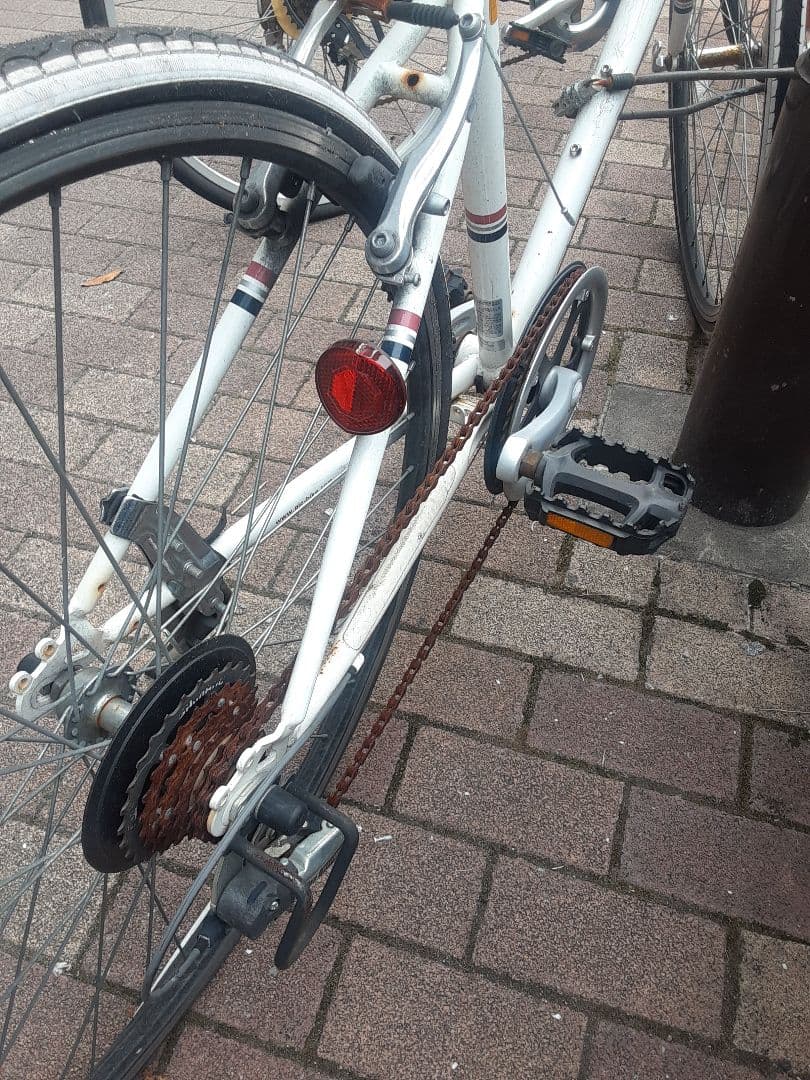 【格安セール】RENAULT クロスバイク ホワイト 700C