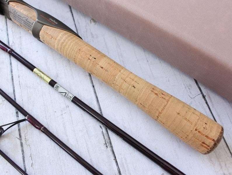 美品 ダイワ シルバークリークX 604-LRS パックロッド