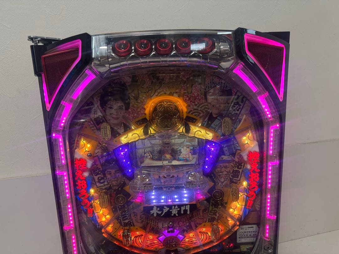 京楽 パチンコ台 実機 CRA羽根ぱちんこ 水戸黄門W4 本体 羽根モノ