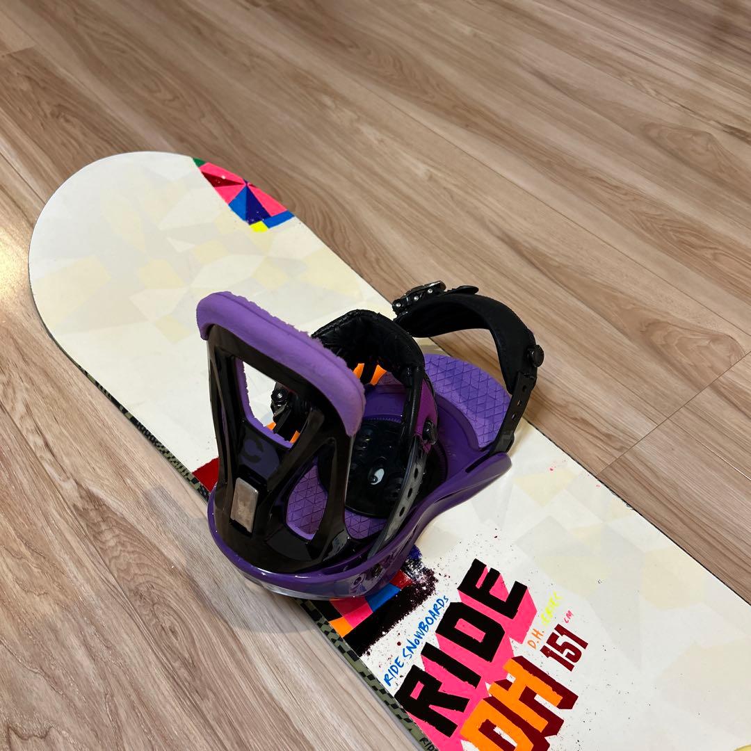 【1週間限定SALE】RIDE DH151cm × BURTONビンディングS
