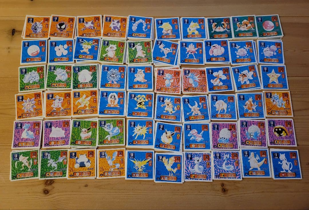 ポケモンシール烈伝・シール烈伝改　大量まとめ売り