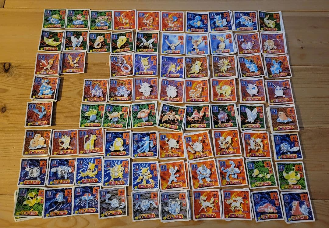 ポケモンシール烈伝・シール烈伝改　大量まとめ売り