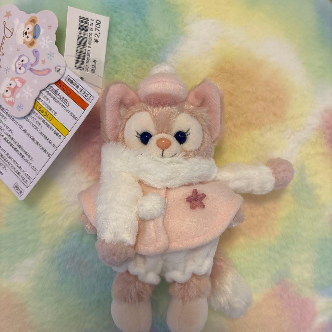 ダンシングスノーフレークス　リーナベルぬいぐるみバッジ　　新品タグ付きおまけ付