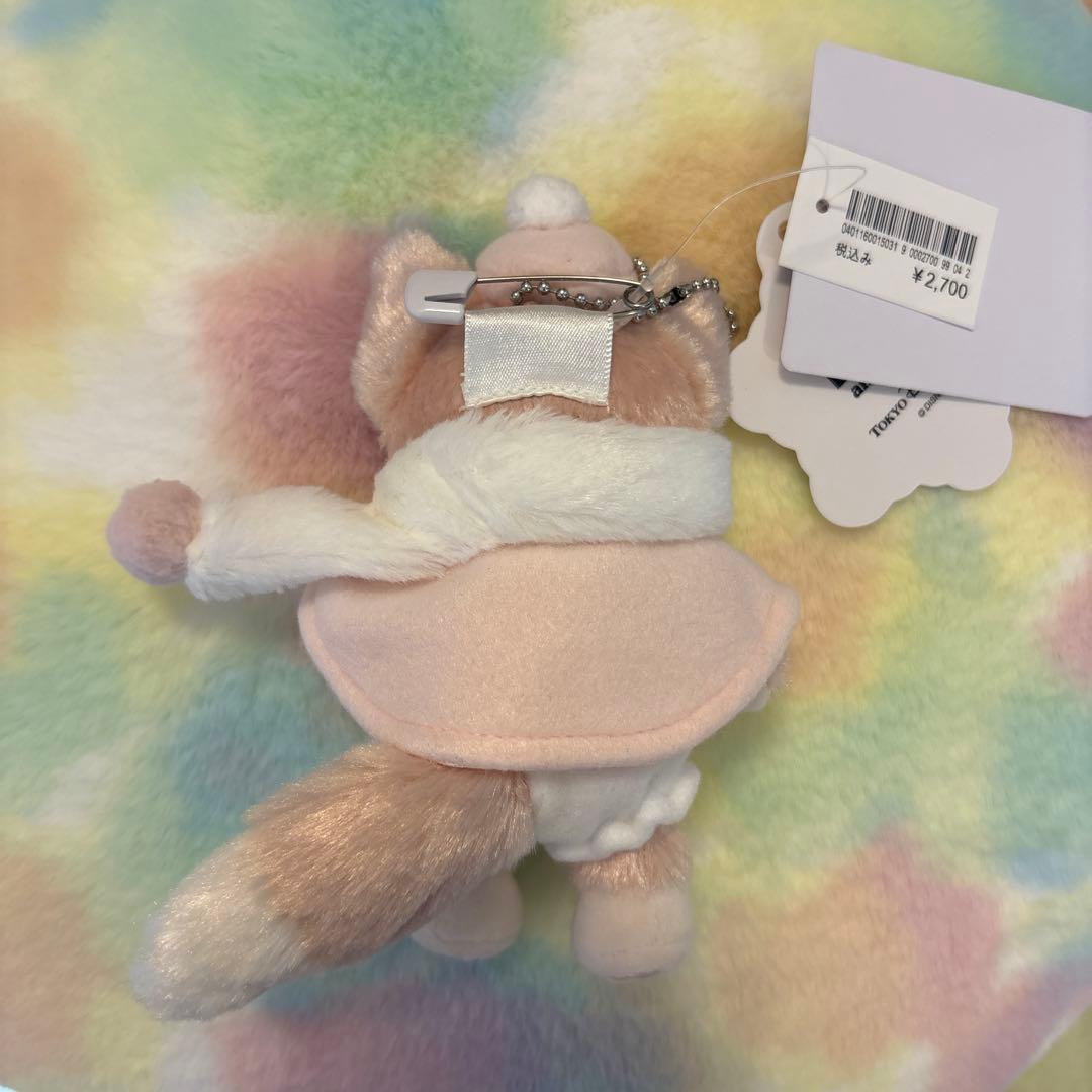 ダンシングスノーフレークス　リーナベルぬいぐるみバッジ　　新品タグ付きおまけ付