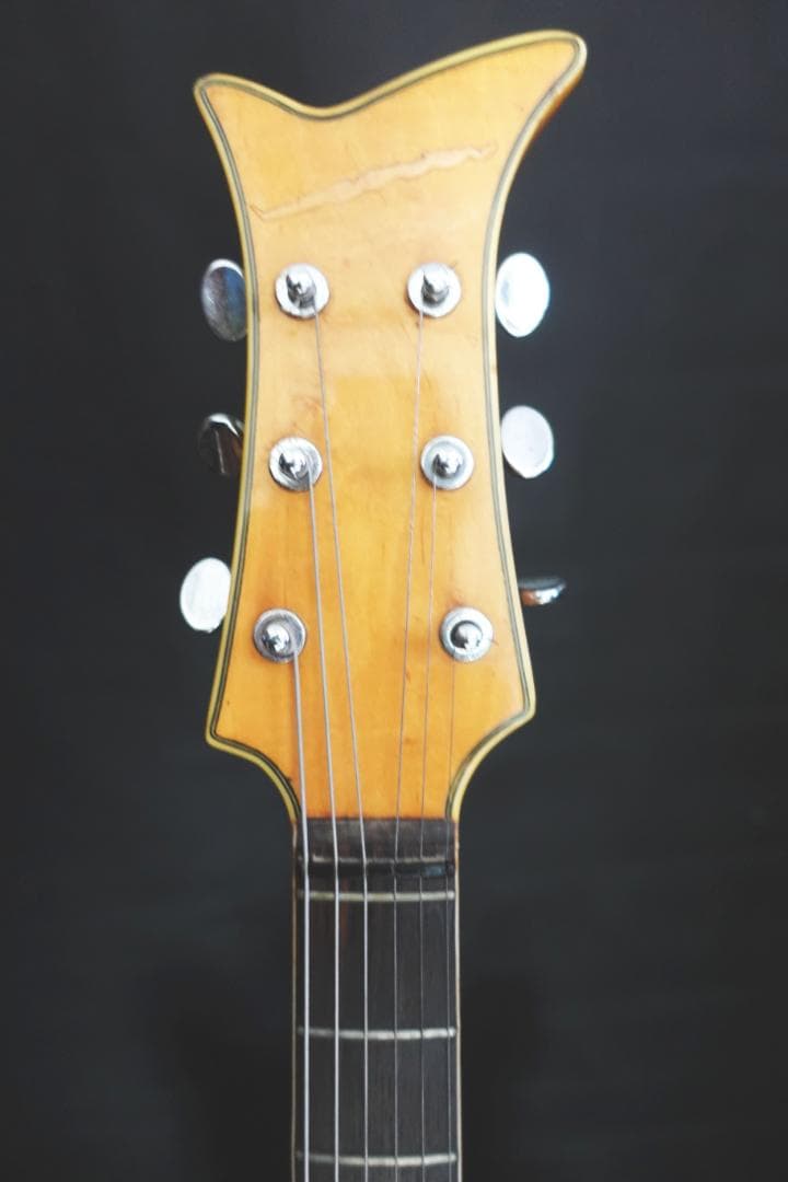 60年代製 Teisco Vegas-66 フルアコギター