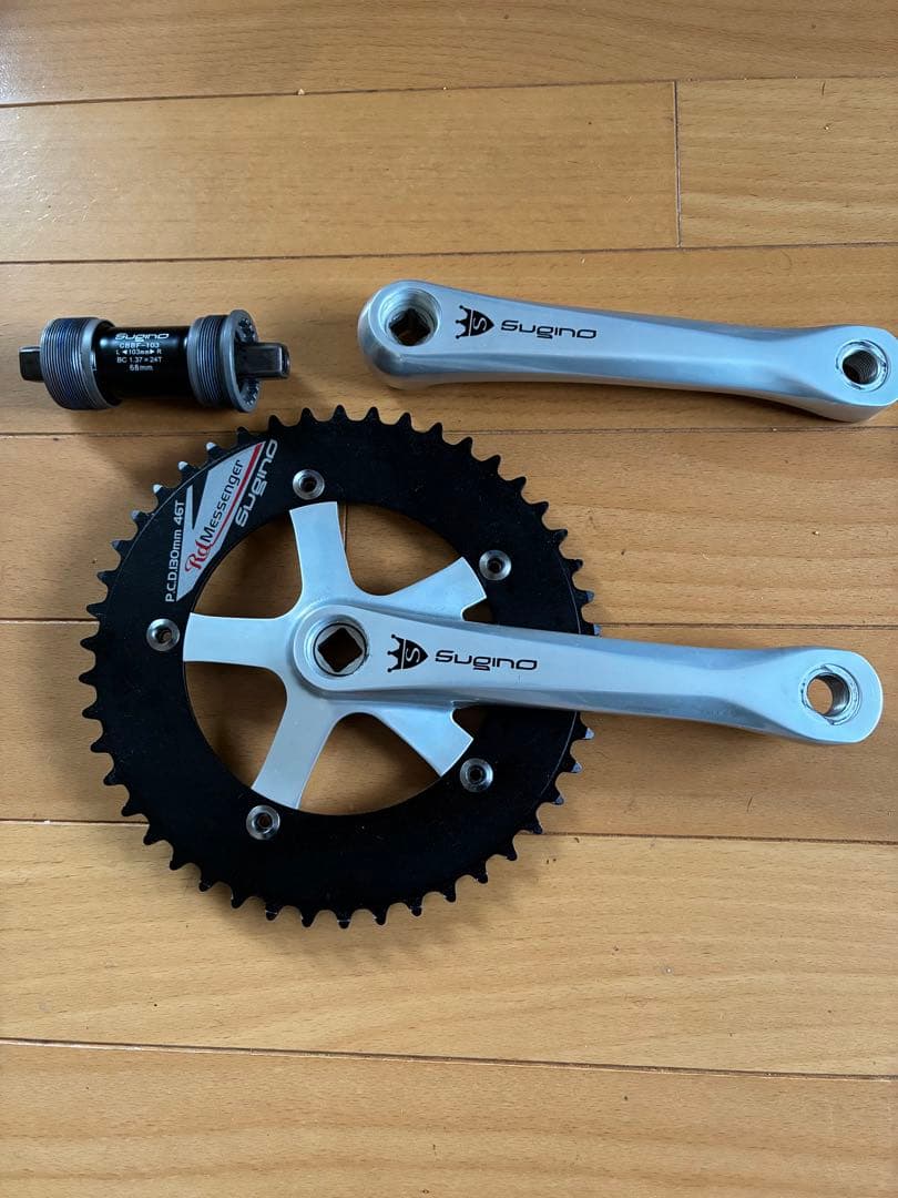 セール中　Sugino RD4&Messenger 46T 130mm BB