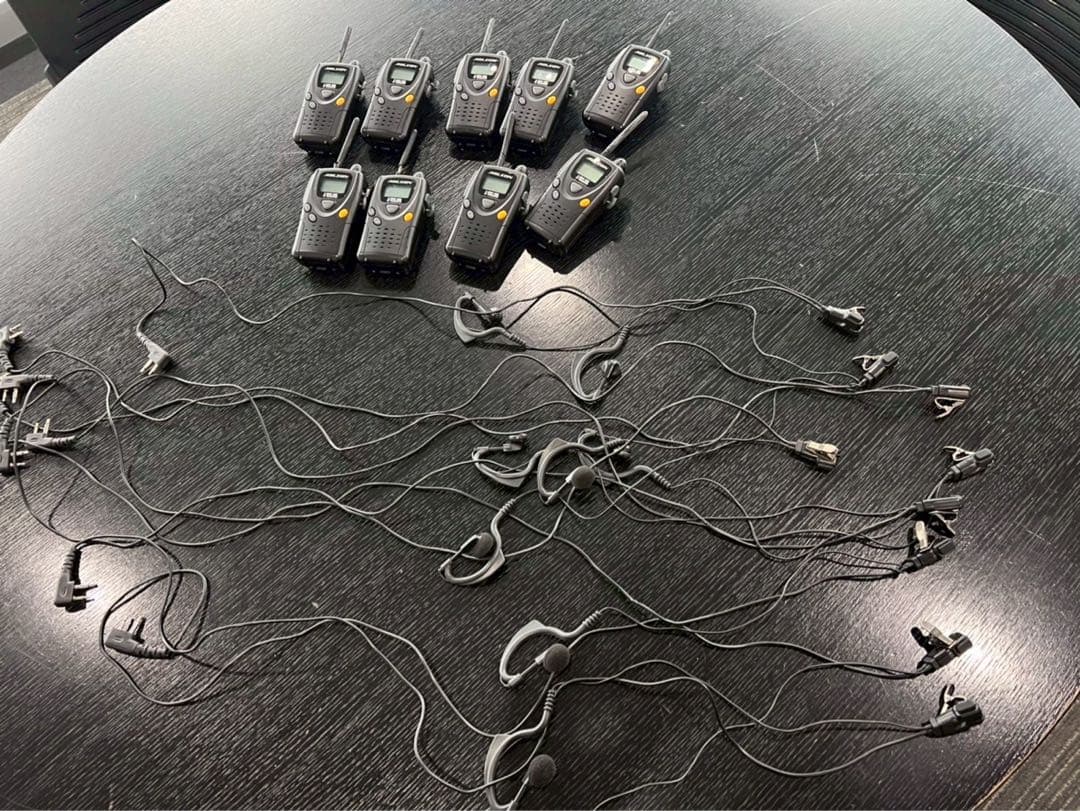 【業務用トランシーバー ABLEON AT-20】 イヤホンマイク付き 10台