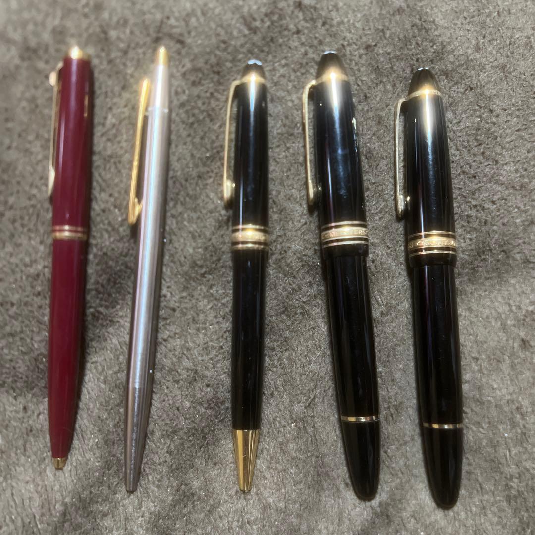 MONTBLANC 万年筆2本、ボールペン3本セット