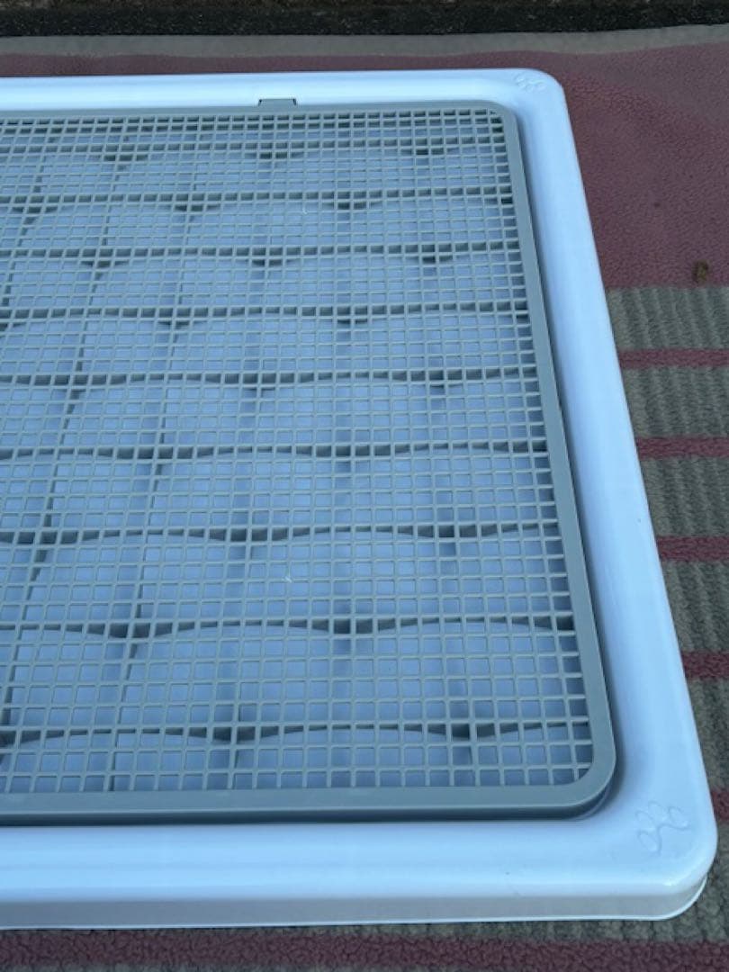 INULABO(イヌラボ) 犬 トイレ トレー 高床式 ホワイトSWサイズ取説付