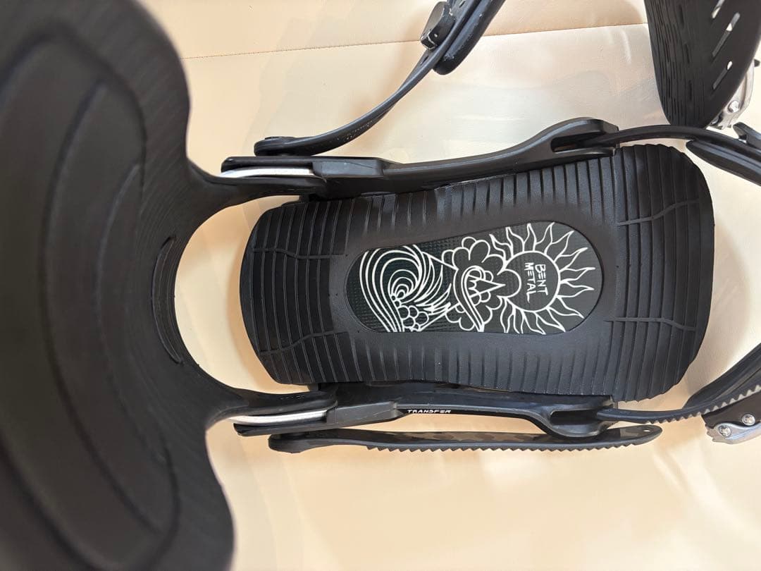 BENT L TRANSFER ビンディング ブラック M