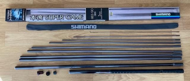 SHIMANO 本流SUPER GAME ZD 8.3-9.0m