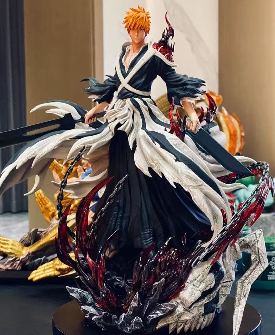 BLEACH 黒崎一護 ガレージキット ガレキ スタチュー⑦①