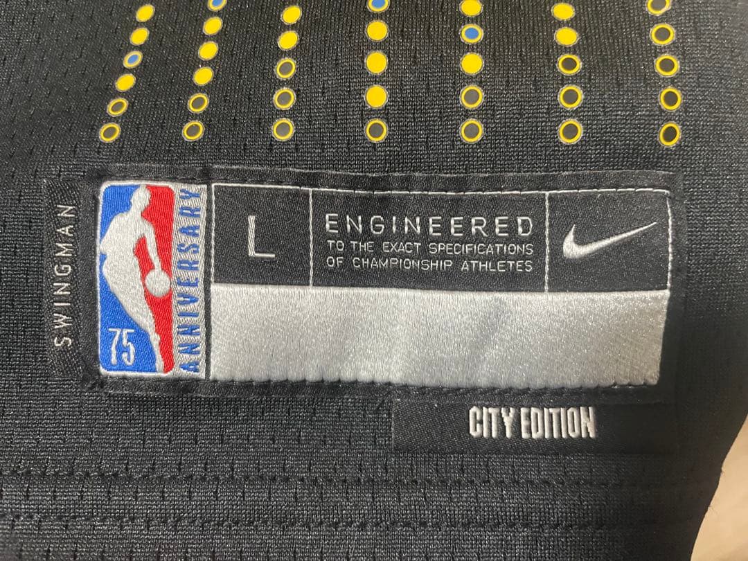 Nike NBA ステフィン・カリー シティエディションジャージー Lサイズ