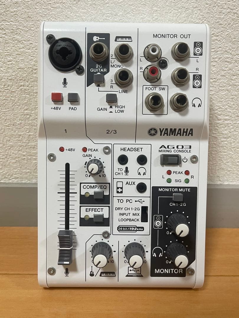 YAMAHA AG03 オーディオインターフェイス 他