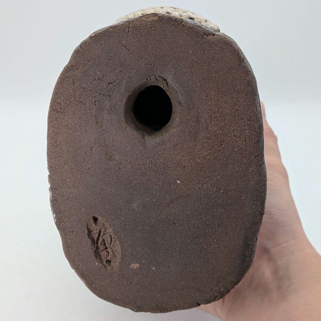 満寿窯 増田重幸 瀬戸焼 陶像「豊作」 共箱合布 農民 百姓 置物 縁起物 在銘