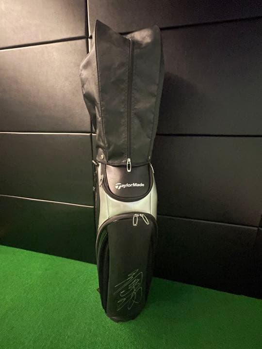 青木功サイン入りキャディバッグ即購入OK