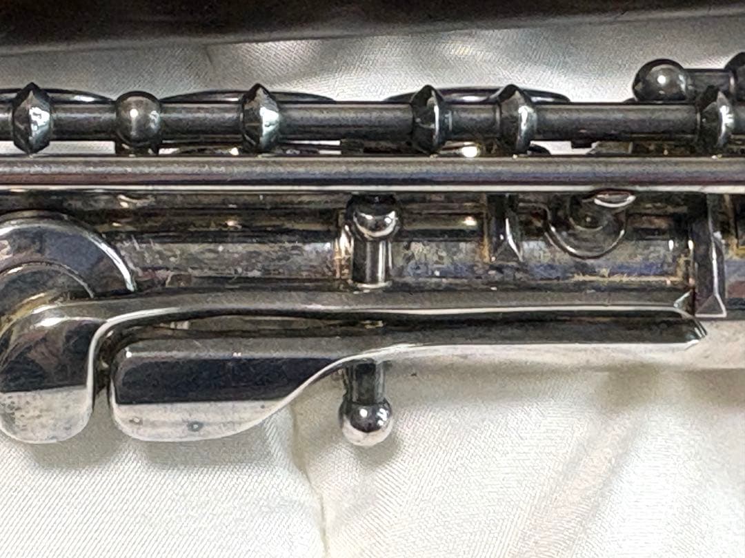 宮沢フルート MC-300 銀メッキ カバードキー ケース付 現状品