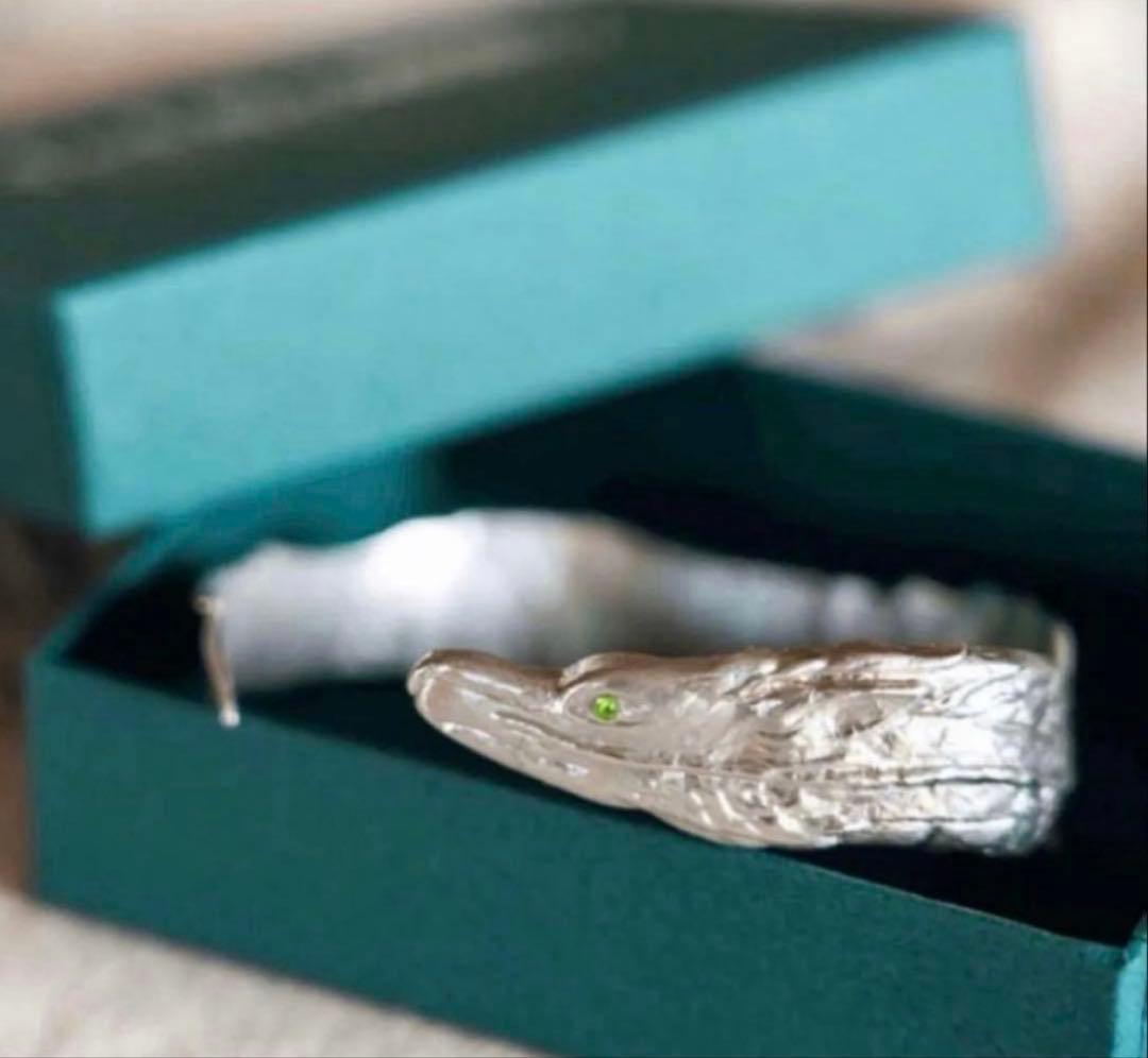 【完売品】ジブリ美術館限定 錫製バングル ハク竜