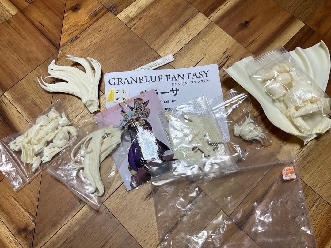 (期間限定) サラーサ　グラブル　ワンフェス　ガレージキット　未組立　モワノー