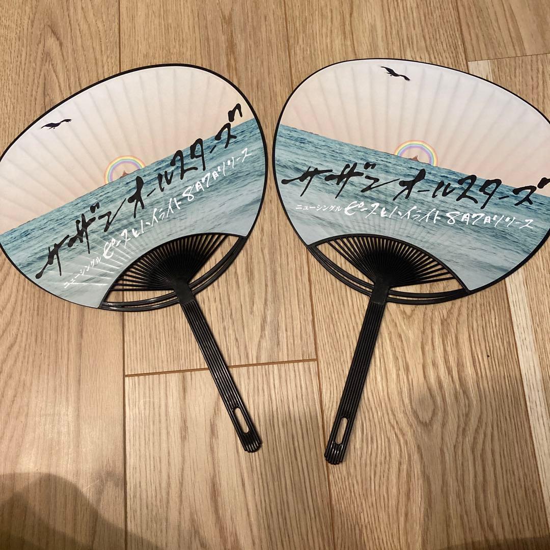 【レア】　サザンオールスターズ　ポスター　うちわ　ポンチョ　CD