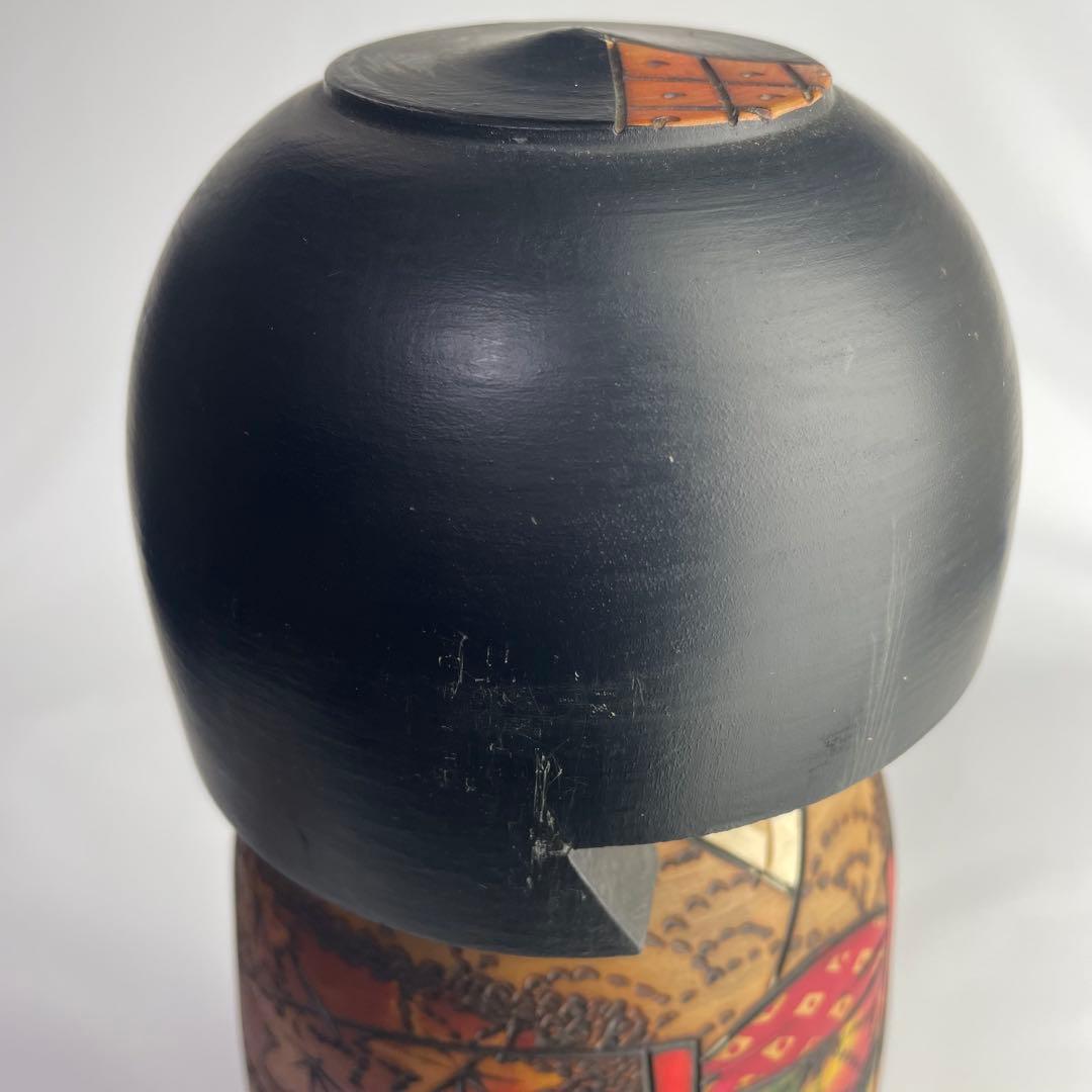 希少 小林伊之助 伊之助 作 創作こけし 郷土玩具