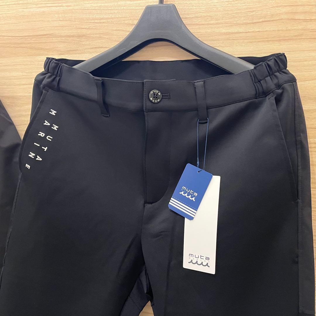 新品★63,800円 ブルゾン＆パンツ 上下2枚セットアップムータマリン 黒 4