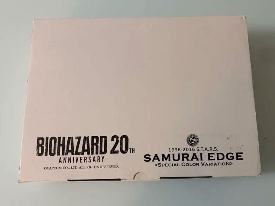 新品同様　東京マルイ バイオハザードサムライエッジ ガスガン 20周年記念モデル