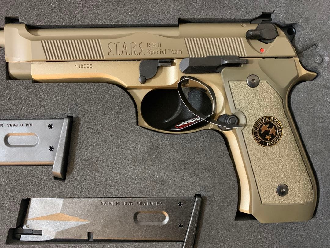 新品同様　東京マルイ バイオハザードサムライエッジ ガスガン 20周年記念モデル