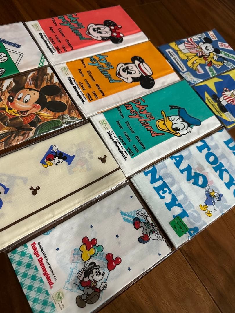 東京ディズニーランド　ハンカチ　当時もの　レア