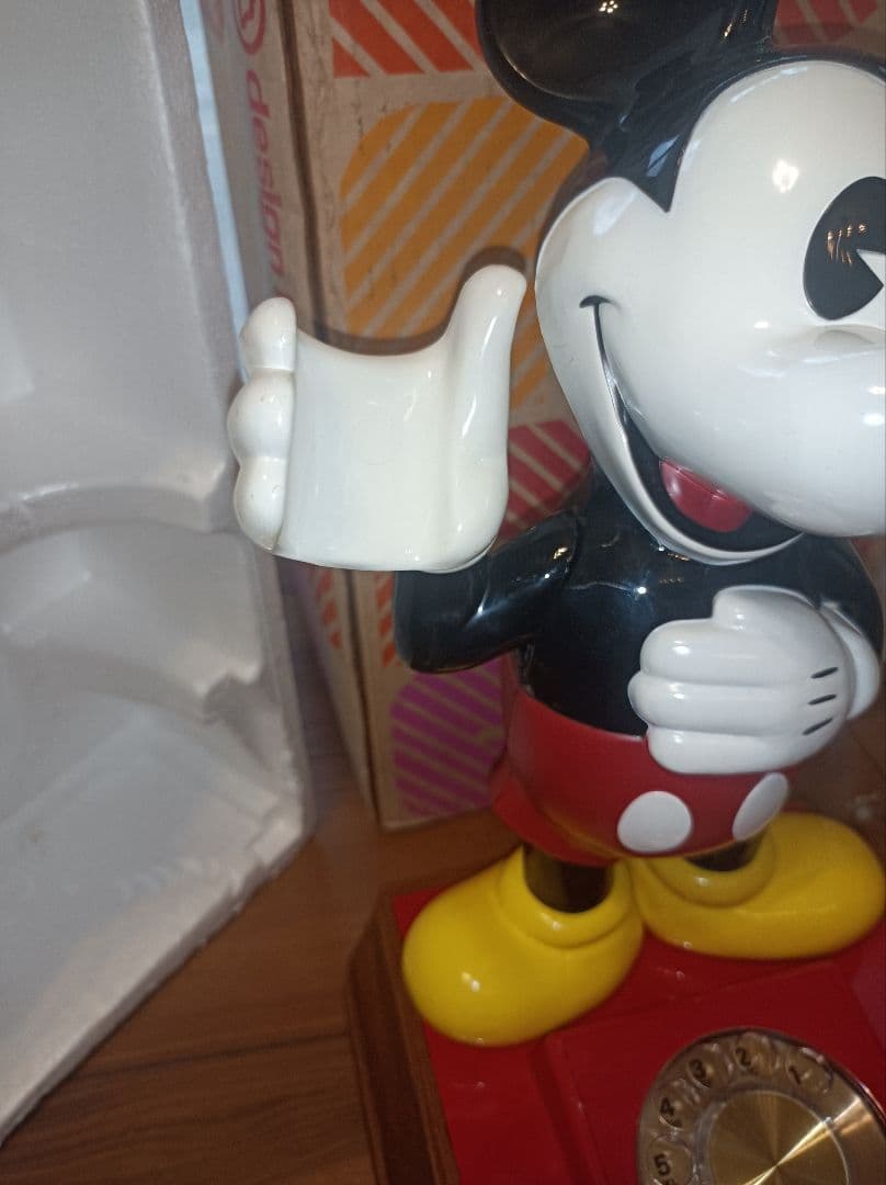 超希少　 　ウォルトディズニー　ミッキーマウス電話機