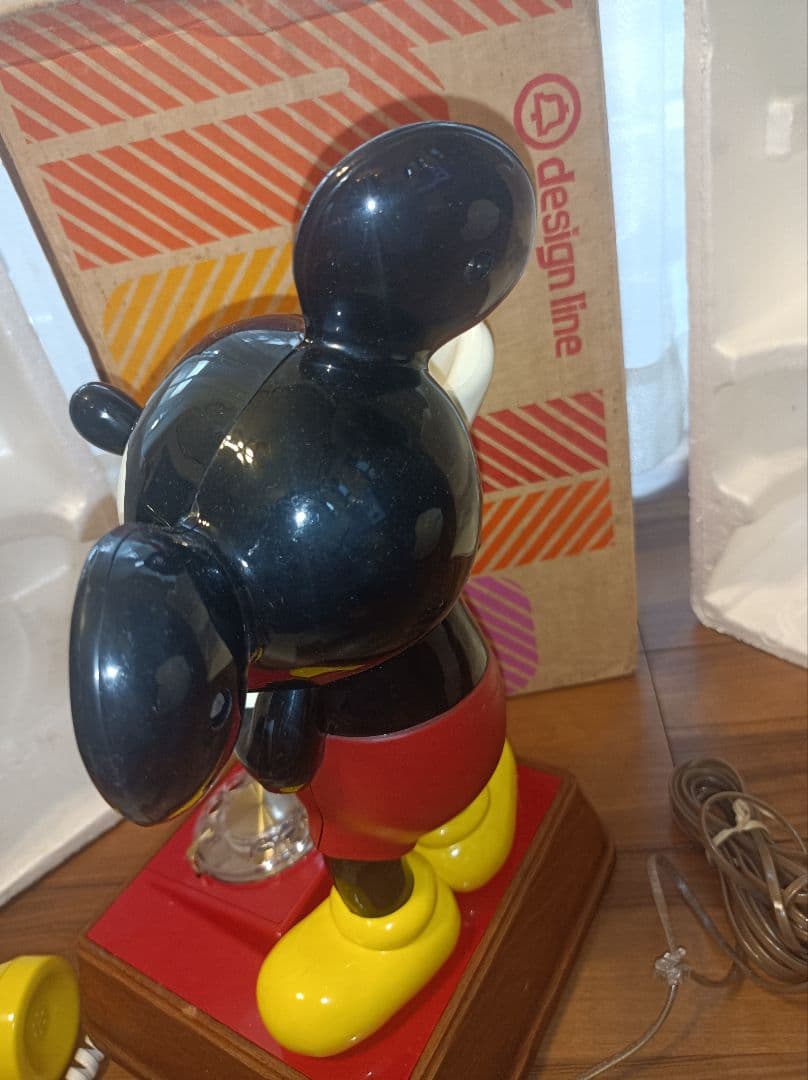 超希少　 　ウォルトディズニー　ミッキーマウス電話機
