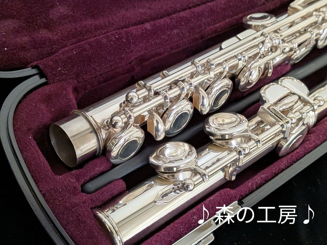 中古フルート専門店‼️リップ銀製‼️ヤマハフルート YFL211PS 後期Eメカ