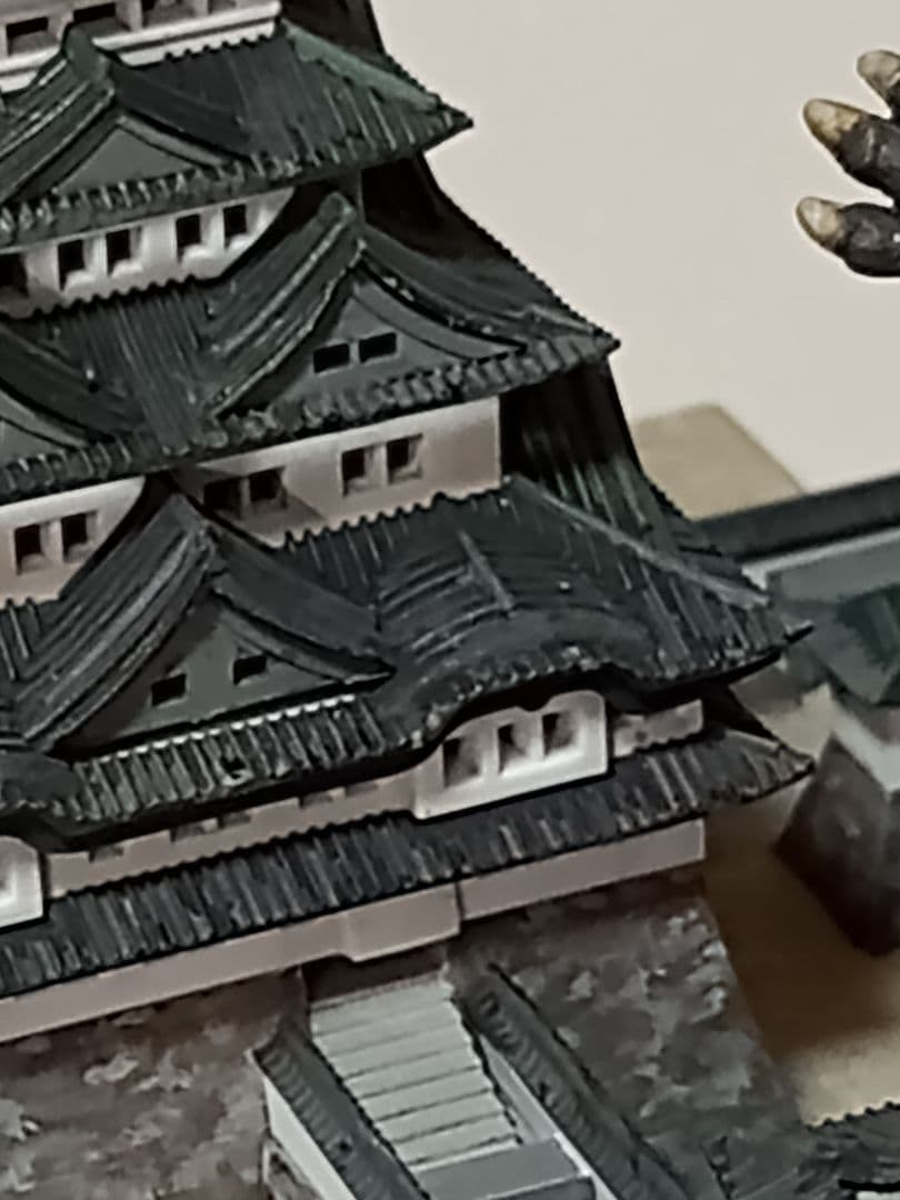 【しょうこ】ゴジラ1964　名古屋城急襲ミニジオラマセット