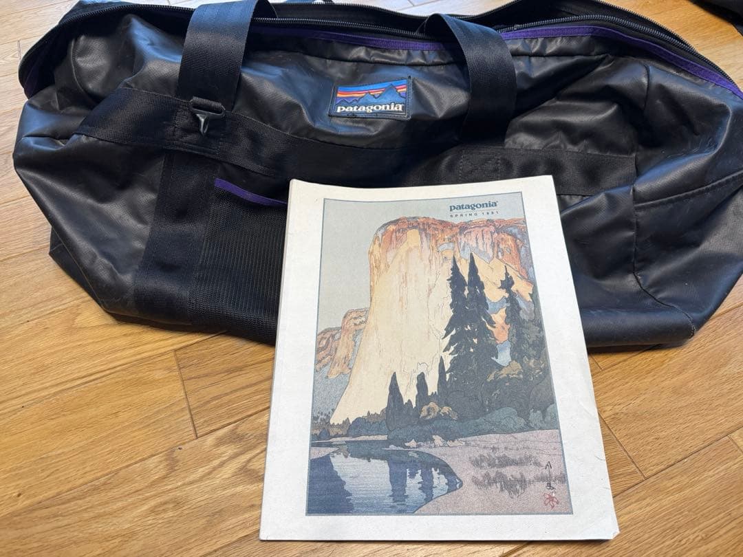 パタゴニア ウエット/ドライ ギアバック M 1991 ブラックラバータグ