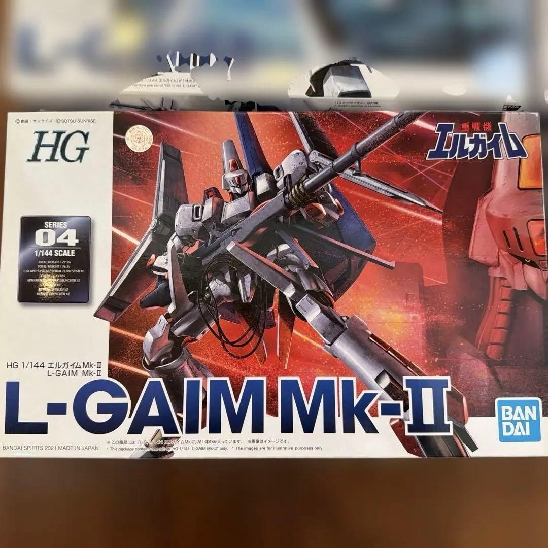 T*い様 HG エルガイム　マークⅡ バッシュ　4体セット　未組み立て