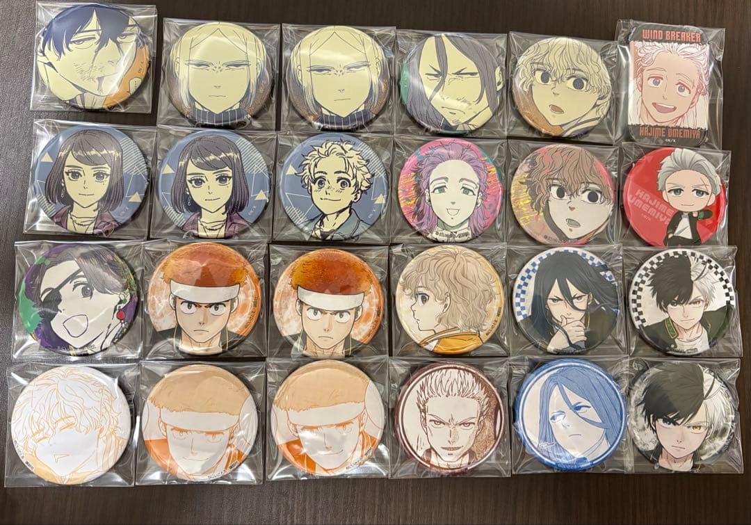 WIND BREAKER 缶バッジセット バラ売り可能
