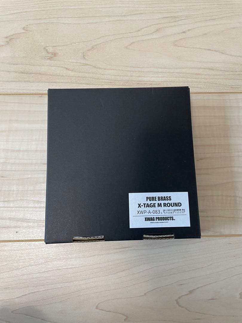 【新品、未使用】XWAG PRODUCTS X-TAGE PURE BRASS