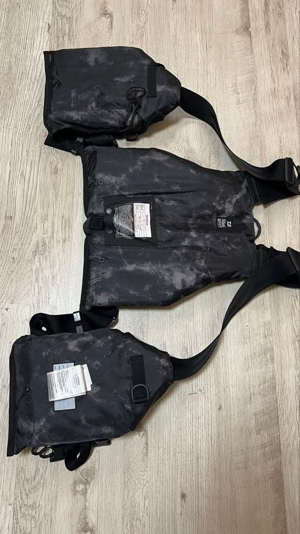 Daiwa フィッシングベスト ブラック フリーサイズ