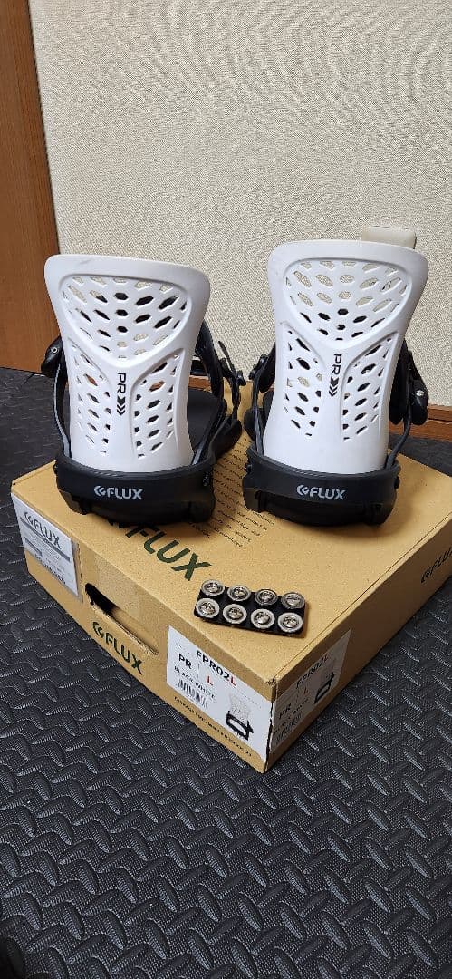 フラックスPR ビンディング Lサイズ ブラック/ホワイト