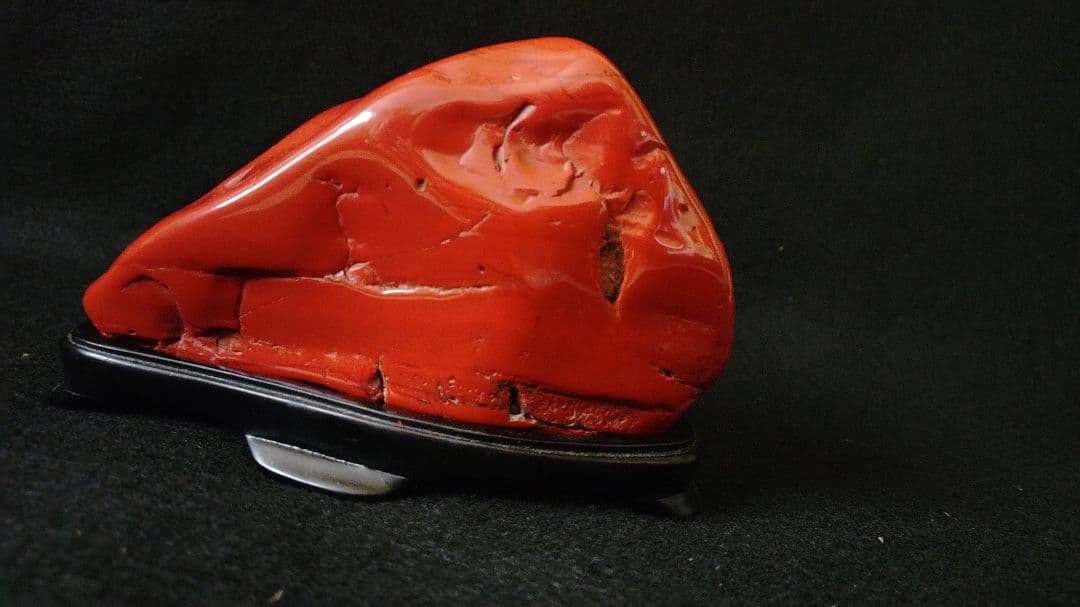 佐藤の赤玉 　赤石　赤玉石