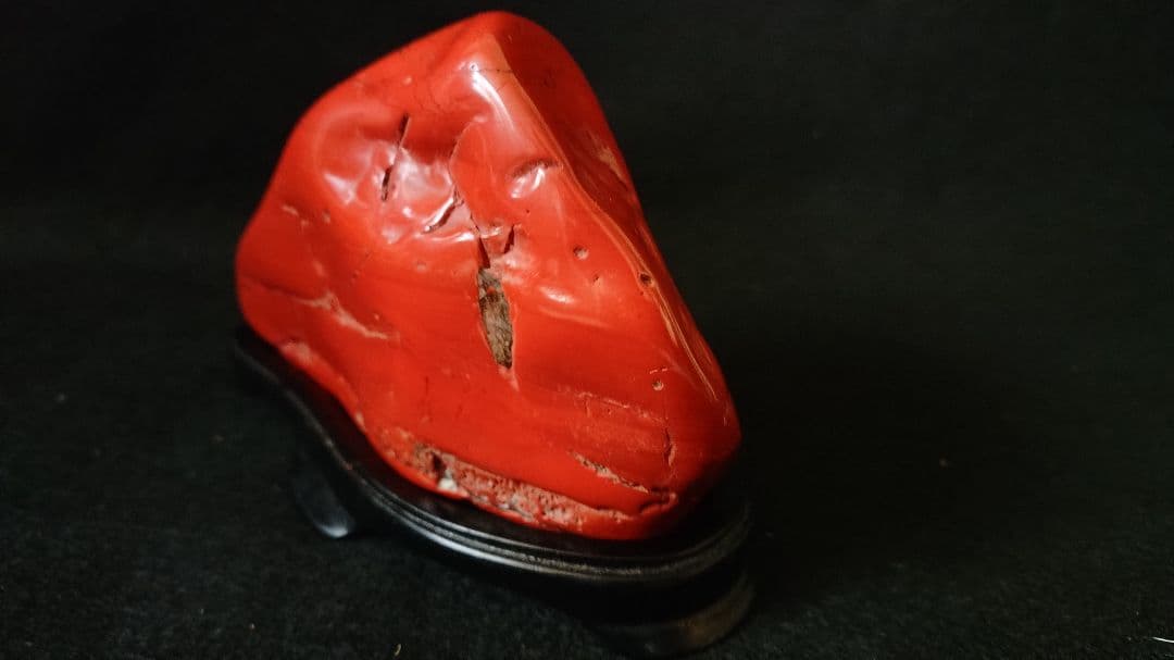 佐藤の赤玉 　赤石　赤玉石