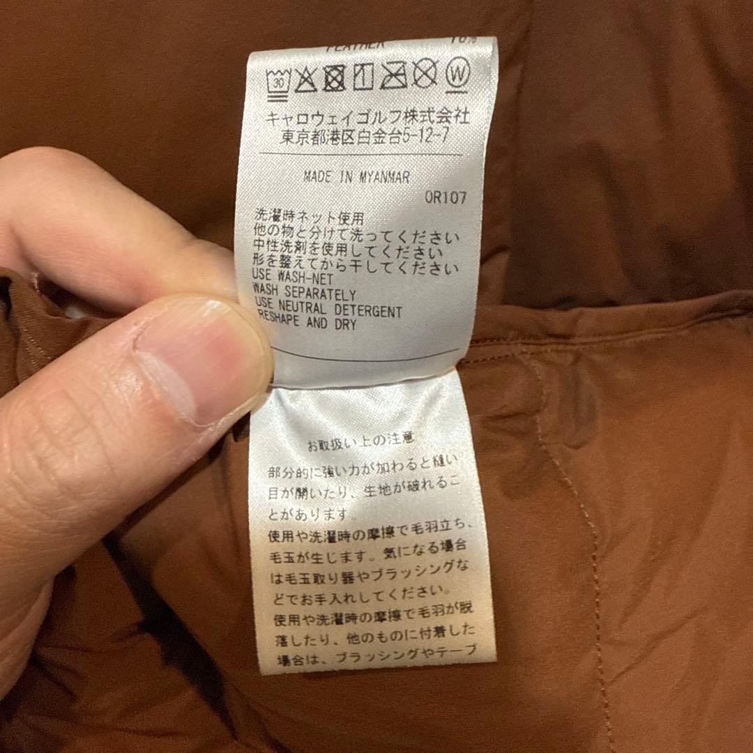 キャロウェイ ゴルフ アルペン別注 ダウンジャケット 3L