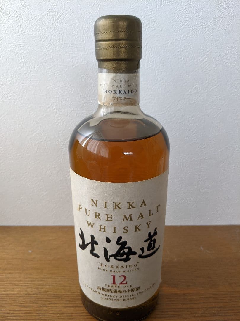 値下げしました。ニッカピュアモルトウイスキー北海道12年