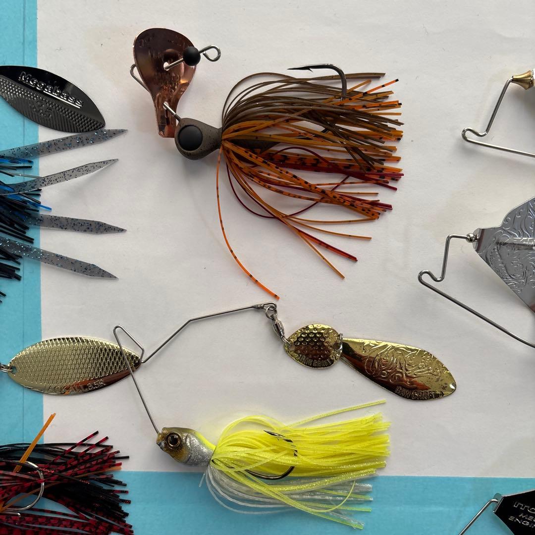 スピナーベイト 、ジャッカル、ガン クラフトなど、セット売り