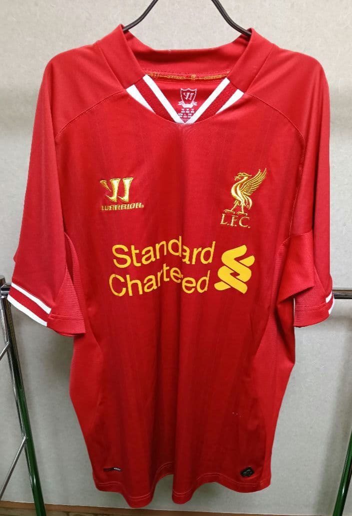 【正規品】リバプール 13-14 ユニフォーム ジェラード♯8／WARRIOR製