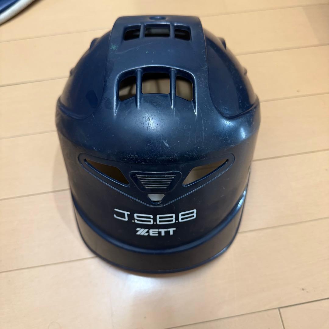 ZETT 軟式キャッチャー防具一式（ネイビー）