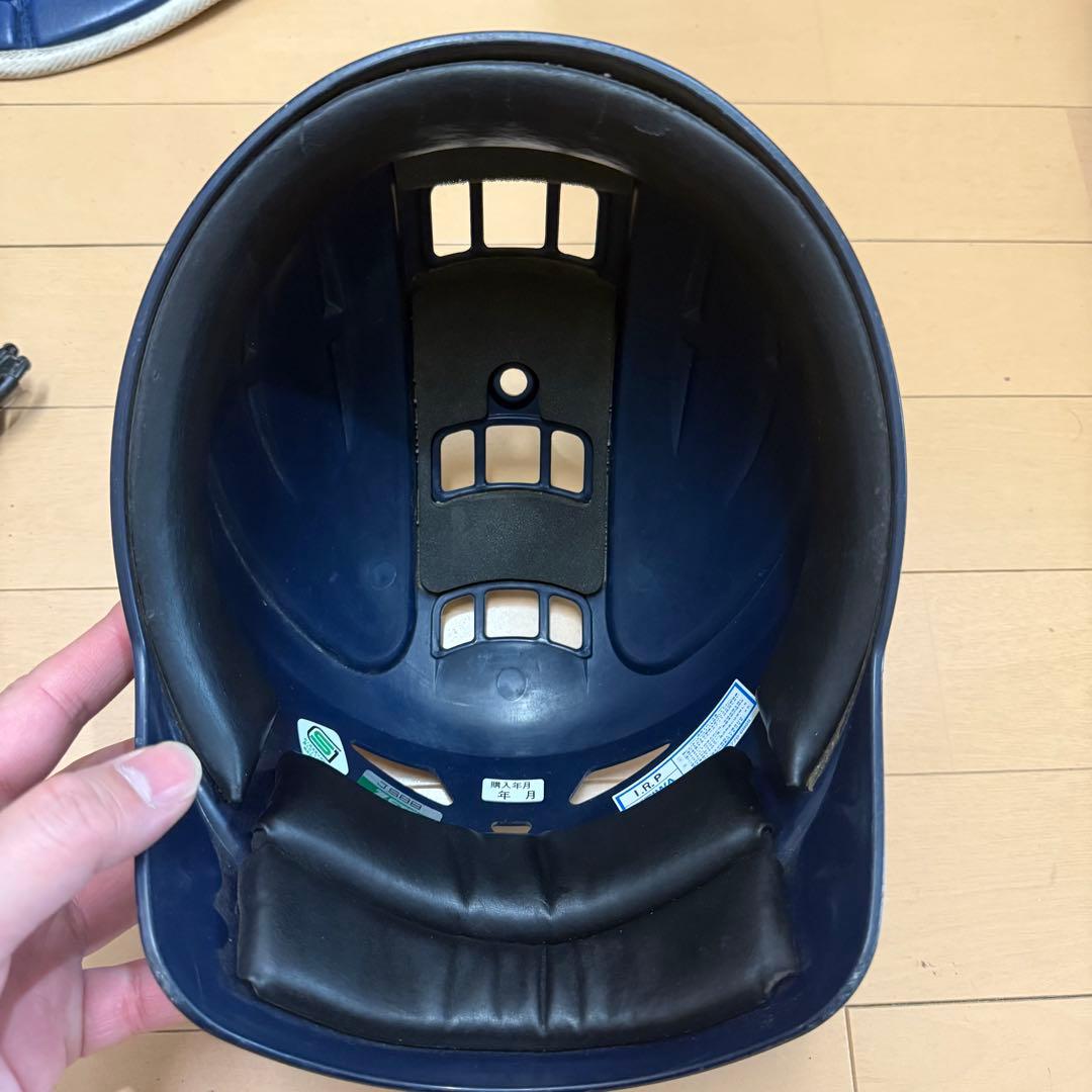 ZETT 軟式キャッチャー防具一式（ネイビー）