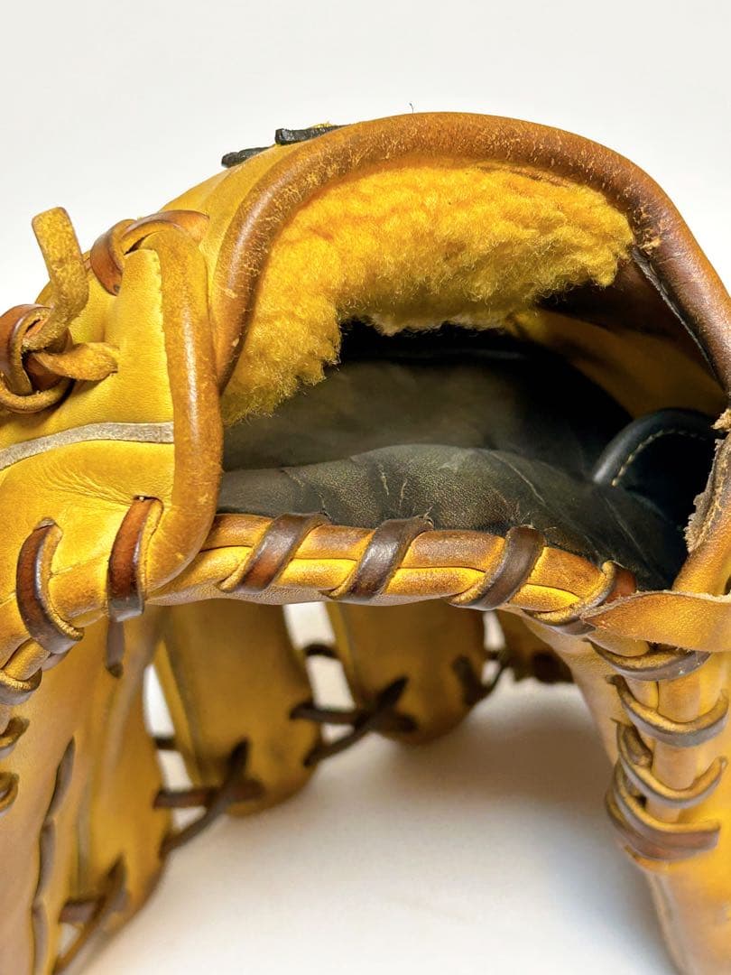 【即使用可・良型】硬式グローブ ミズノプロ 内野用 クリーニング・オイルメンテ済