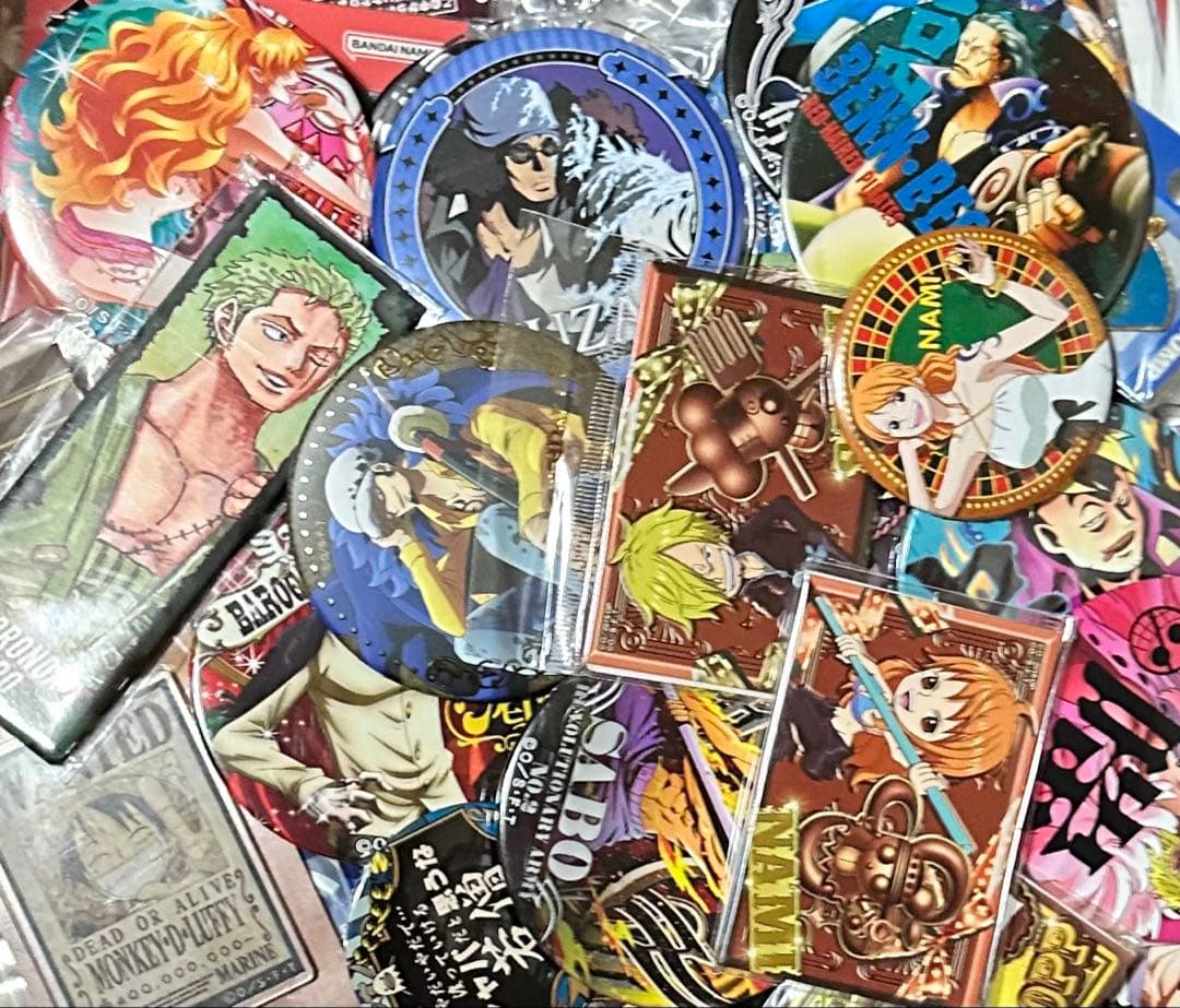 ワンピース　缶バッジ　他　まとめ売り